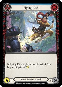 Flying Kick (Blue) (CRU065) [Crucible of War]