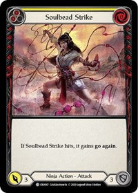 Soulbead Strike (Yellow) (CRU067) [Crucible of War (Unlimited)]