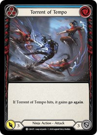 Torrent of Tempo (Blue) (CRU071) [Crucible of War]