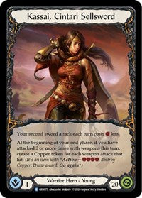 Kassai, Cintari Sellsword (CRU077) [Crucible of War (Unlimited)]