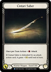 Cintari Saber (CRU079) [Crucible of War]
