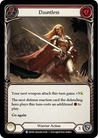 Dauntless (Red) (CRU085) [Crucible of War (Unlimited)]
