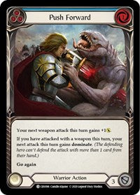 Push Forward (Blue) (CRU096) [Crucible of War (Unlimited)]