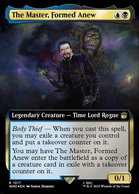 The Master, Formed Anew (1017) [Doctor Who] [Extended Art]