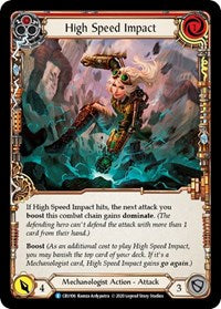High Speed Impact (Red) (CRU106) [Crucible of War (Unlimited)]