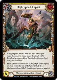 High Speed Impact (Yellow) (CRU107) [Crucible of War]