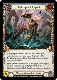 High Speed Impact (Blue) (CRU108) [Crucible of War (Unlimited)]