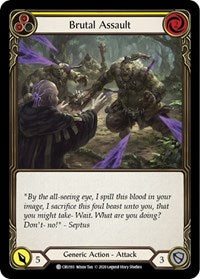 Brutal Assault (Yellow) (CRU193) [Crucible of War]