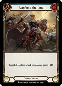 Reinforce the Line (Blue) (CRU191) [Crucible of War (Unlimited)]