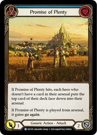 Promise of Plenty (Blue) (CRU185) [Crucible of War (Unlimited)]