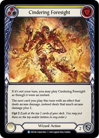 Cindering Foresight (Yellow) (CRU166) [Crucible of War]