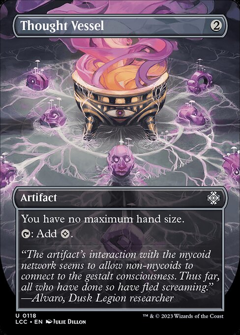 Thought Vessel (118) [The Lost Caverns of Ixalan Commander] [Borderless]