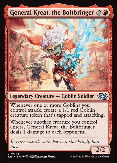 General Kreat, the Boltbringer (48) [Foundations Jumpstart]