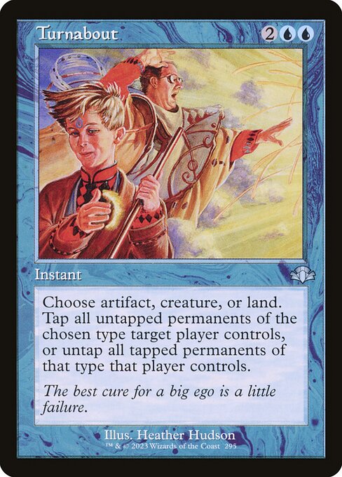 Turnabout (295) [Dominaria Remastered]