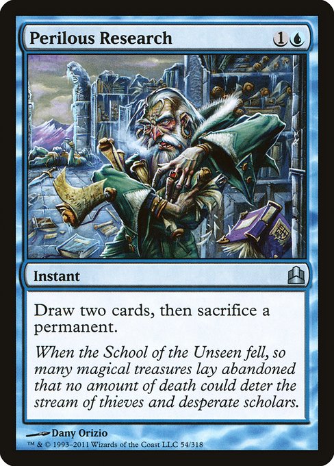 Perilous Research (54) [Commander 2011]