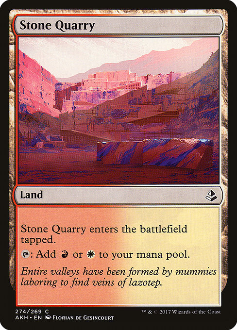 Stone Quarry (274) [Amonkhet]