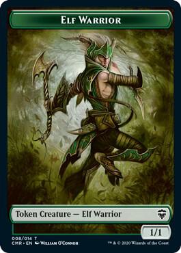 Elf Warrior Token (8) [Commander Legends]