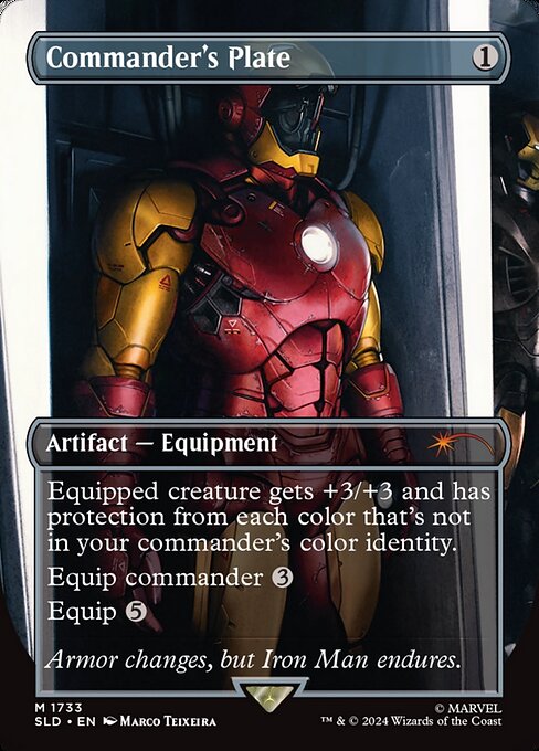 Commander's Plate (1733) [Secret Lair Drop]