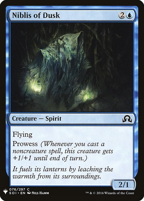 Niblis of Dusk (SOI-76) [The List]