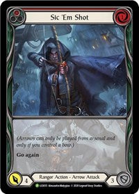 Sic 'Em Shot (Red) - LGS035 (LGS035) [Flesh and Blood Promo Cards]