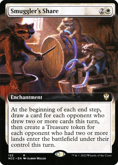 Smuggler's Share (122) [New Capenna Commander] [Extended Art]