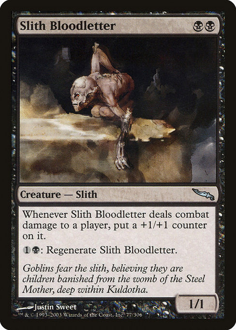 Slith Bloodletter (77) [Mirrodin]
