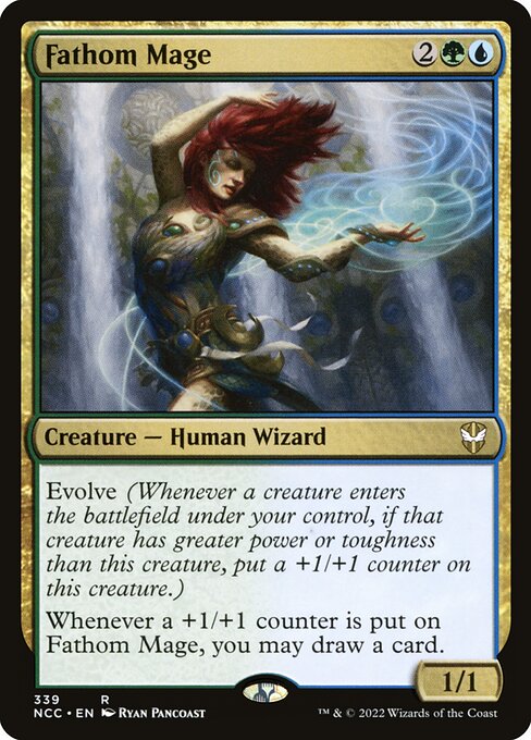 Fathom Mage (339) [New Capenna Commander]