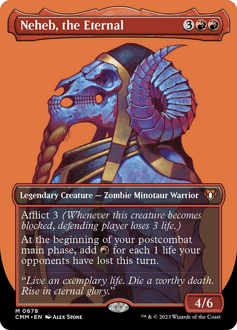 Neheb, the Eternal (678) [Commander Masters] [Borderless]