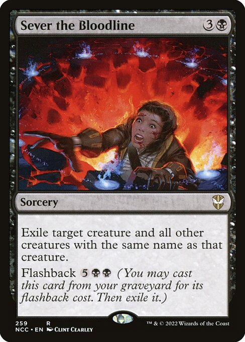 Sever the Bloodline (259) [New Capenna Commander]