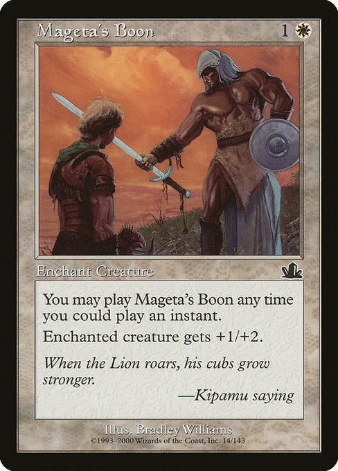 Mageta's Boon (14) [Prophecy]