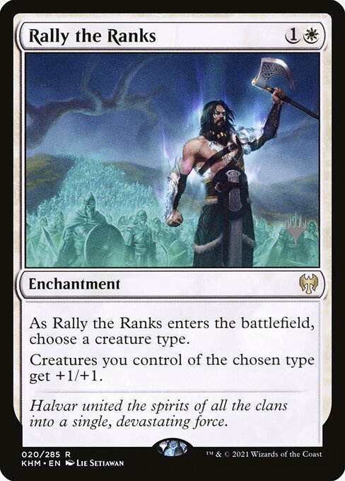 Rally the Ranks (20p) [Kaldheim Promos]