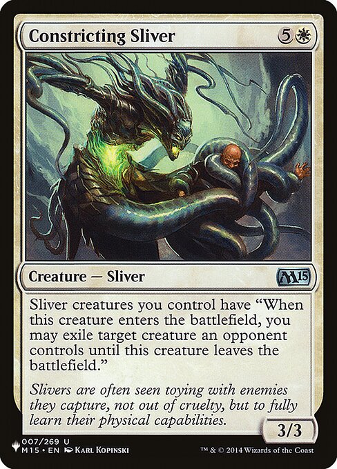 Constricting Sliver (M15-7) [The List]