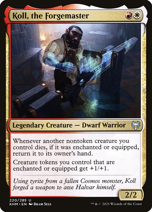 Koll, the Forgemaster (220) [Kaldheim]