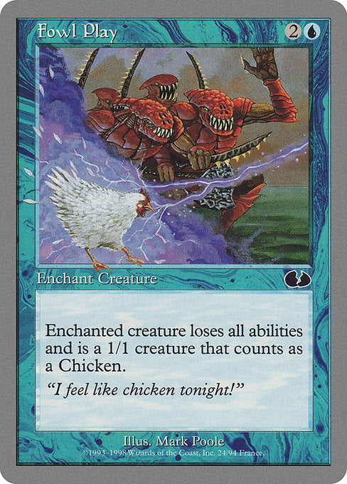 Fowl Play (24) [Unglued]