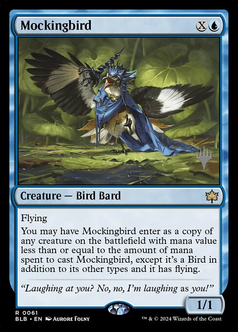 Mockingbird (61p) [Bloomburrow Promos]