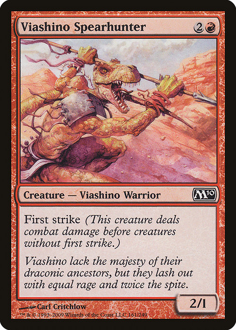 Viashino Spearhunter (161) [Magic 2010]
