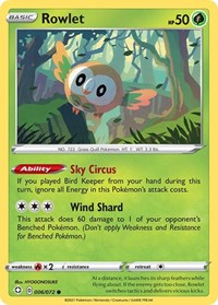 Rowlet (006/072) [Shining Fates]