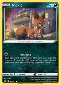 Nickit (047/072) [Shining Fates]