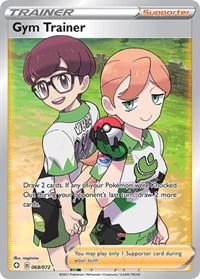 Gym Trainer (Full Art) (068/072) [Shining Fates]