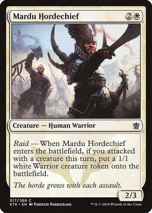 Mardu Hordechief (17) [Khans of Tarkir]