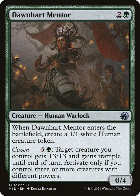 Dawnhart Mentor (179) [Innistrad: Midnight Hunt]