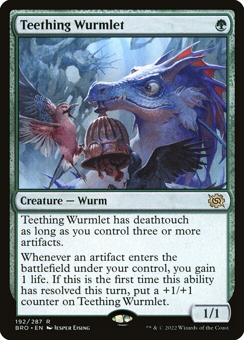 Teething Wurmlet (192) [The Brothers' War]
