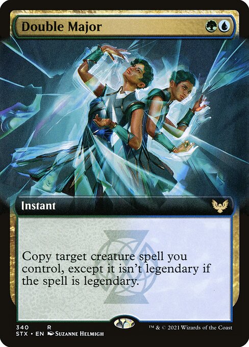 Double Major (340) [Strixhaven: School of Mages] [Extended Art]