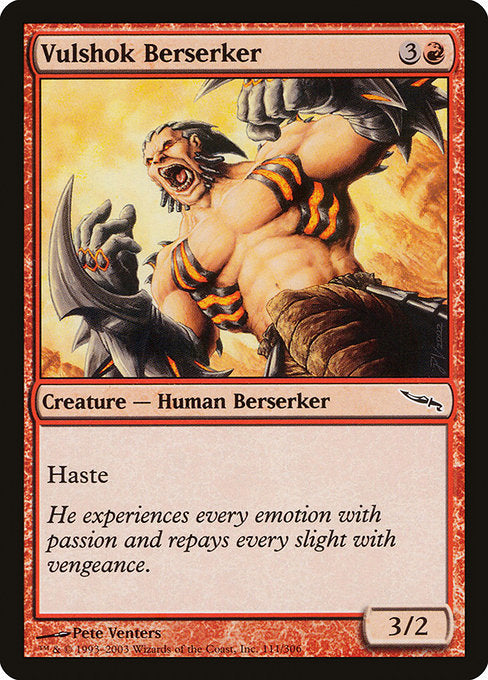 Vulshok Berserker (111) [Mirrodin]