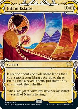 Gift of Estates (6) [Strixhaven Mystical Archive] [Showcase, Borderless]