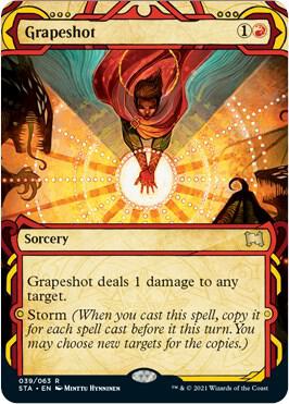 Grapeshot (39) [Strixhaven Mystical Archive] [Showcase, Borderless]
