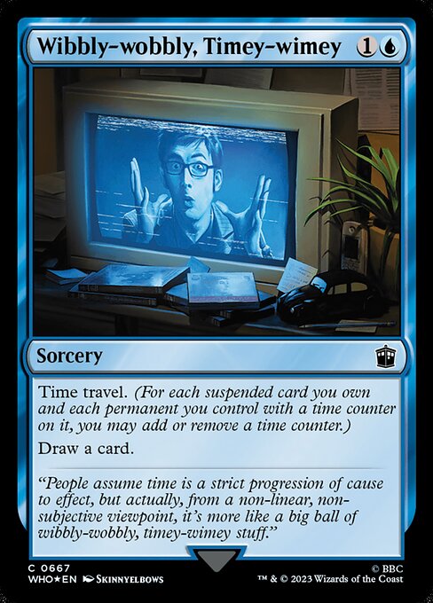 Wibbly-wobbly, Timey-wimey (667) [Doctor Who]