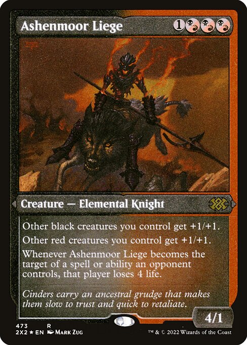 Ashenmoor Liege (473) [Double Masters 2022]