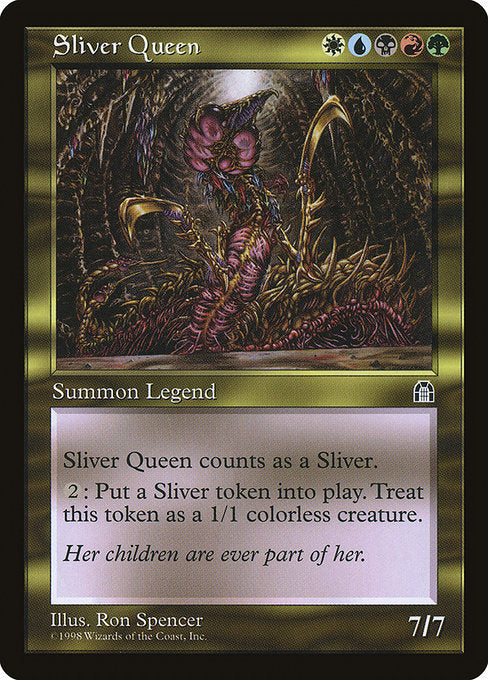 Sliver Queen (129) [Stronghold]