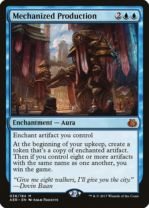 Mechanized Production (38) [Aether Revolt]